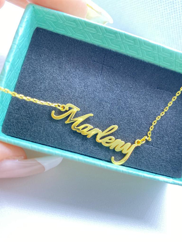 Kids 18k gold plated name chain - Le Personnalise' Shop
